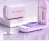 Pill Splitter Cutter Dispenser Solid Color Lavender / Pink   SPLITLAV