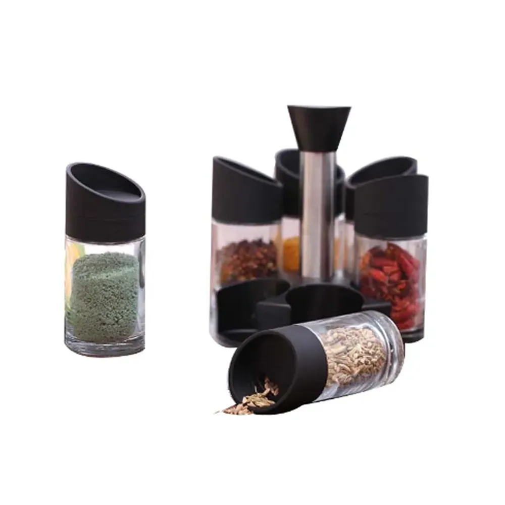 Rotating Spice Organizer With 6 Jars F49-8-964