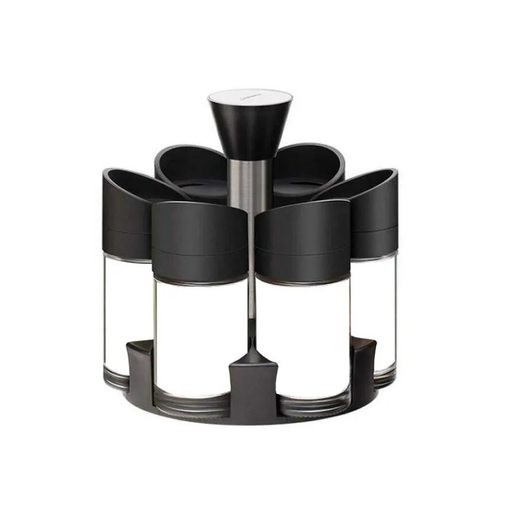 Rotating Spice Organizer With 6 Jars F49-8-964