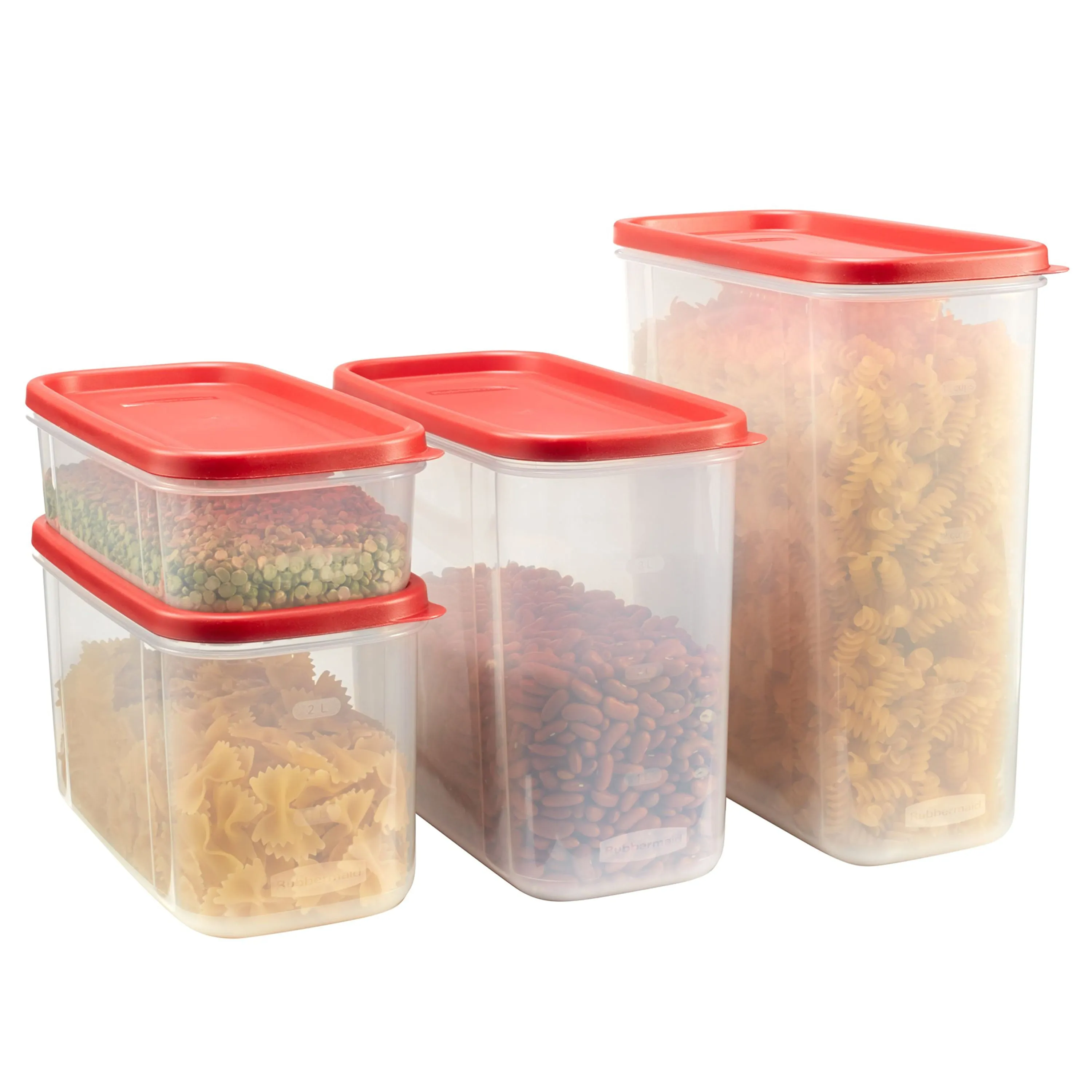 Rubbermaid Modular Pantry Canister Set, 8pcs