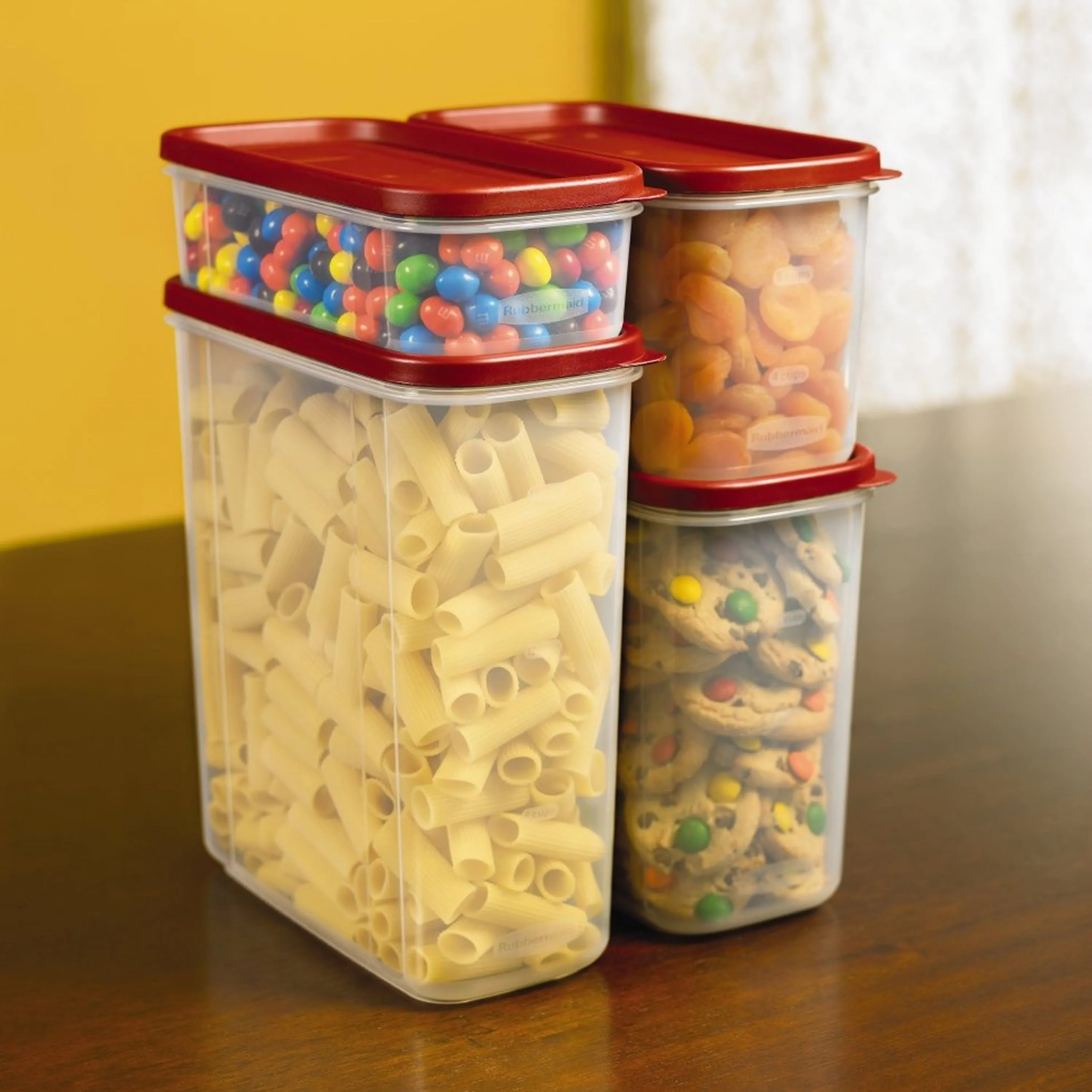 Rubbermaid Modular Pantry Canister Set, 8pcs