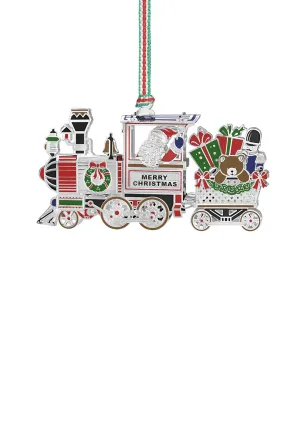 Santa Train Carriage Tree Decoration