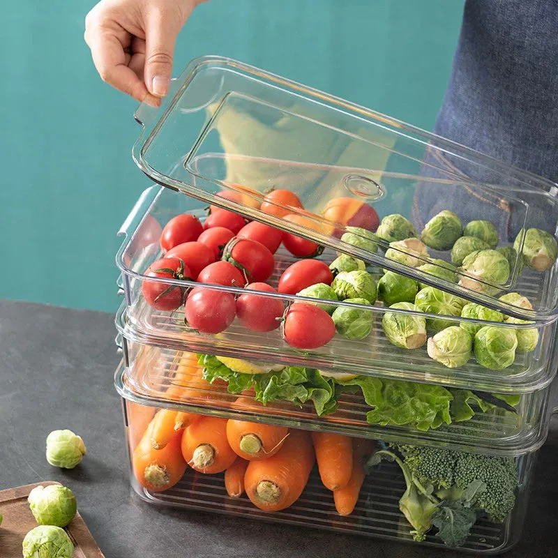 Storage - High Transparency Storage Box with Lid (33.5 x 21.5 x 10cm)