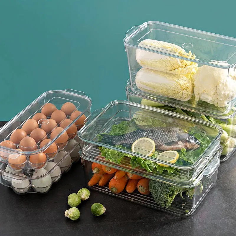 Storage - High Transparency Storage Box with Lid (33.5 x 21.5 x 10cm)