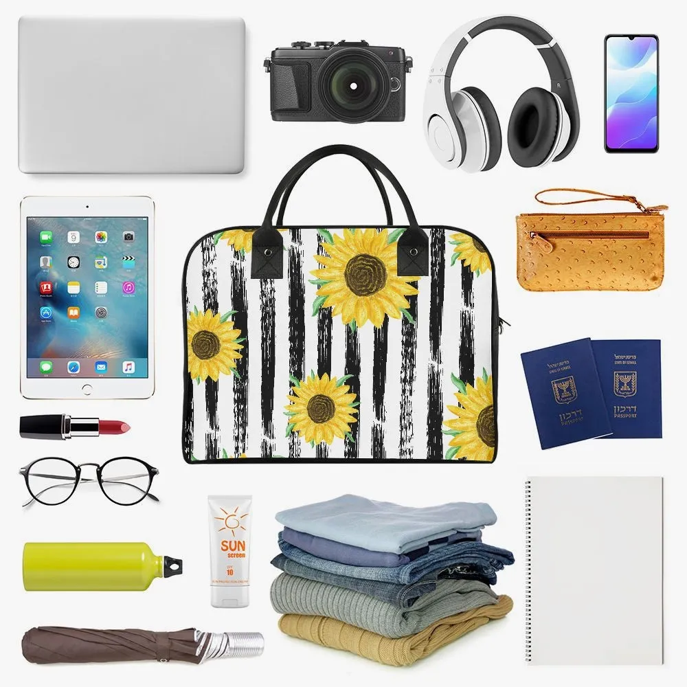 Sunflower Life Large Travel Handbag