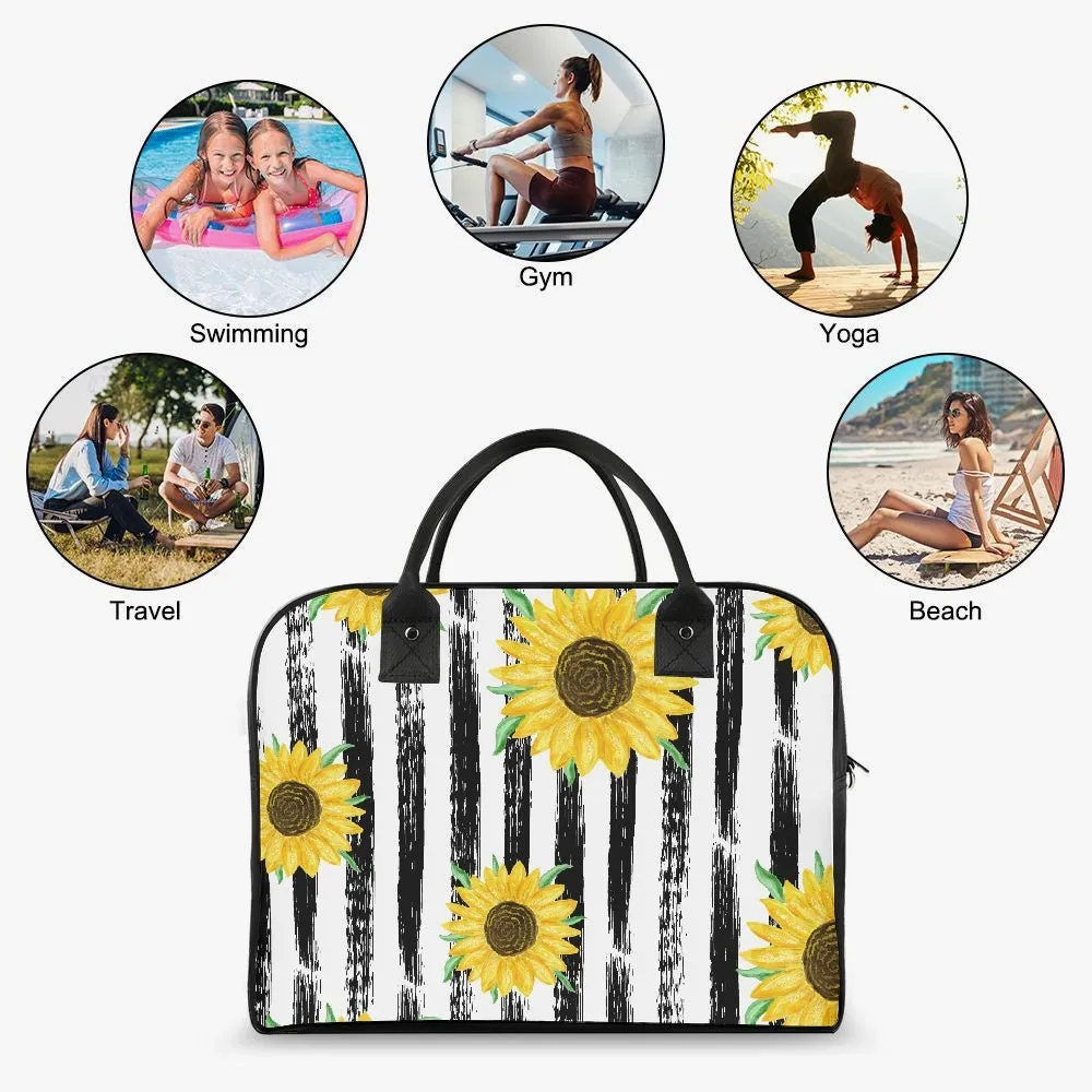 Sunflower Life Large Travel Handbag