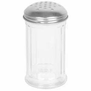 Thunder Group GLTWSJ012P 12 Oz Stainless Steel Perf Cap Sugar/Cheese Dispensers