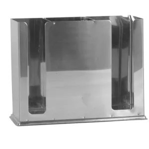 Thunder Group SLCH007 8-1/8" x 3" Stainless Steel Chopsticks Holder