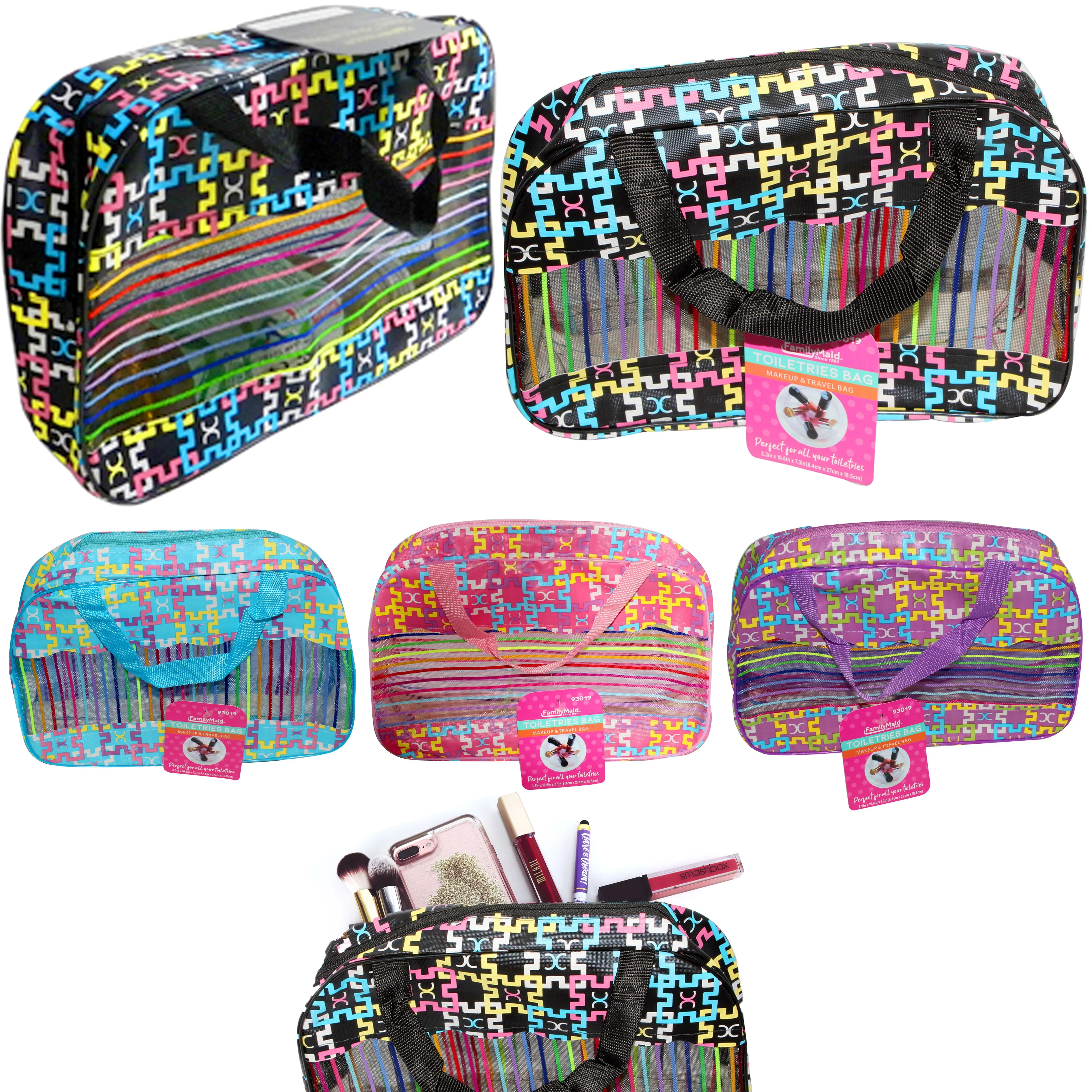 Toiletry Bag Travel Makeup Cosmetic Organizer Accessories Shampoo Carrying Pouch