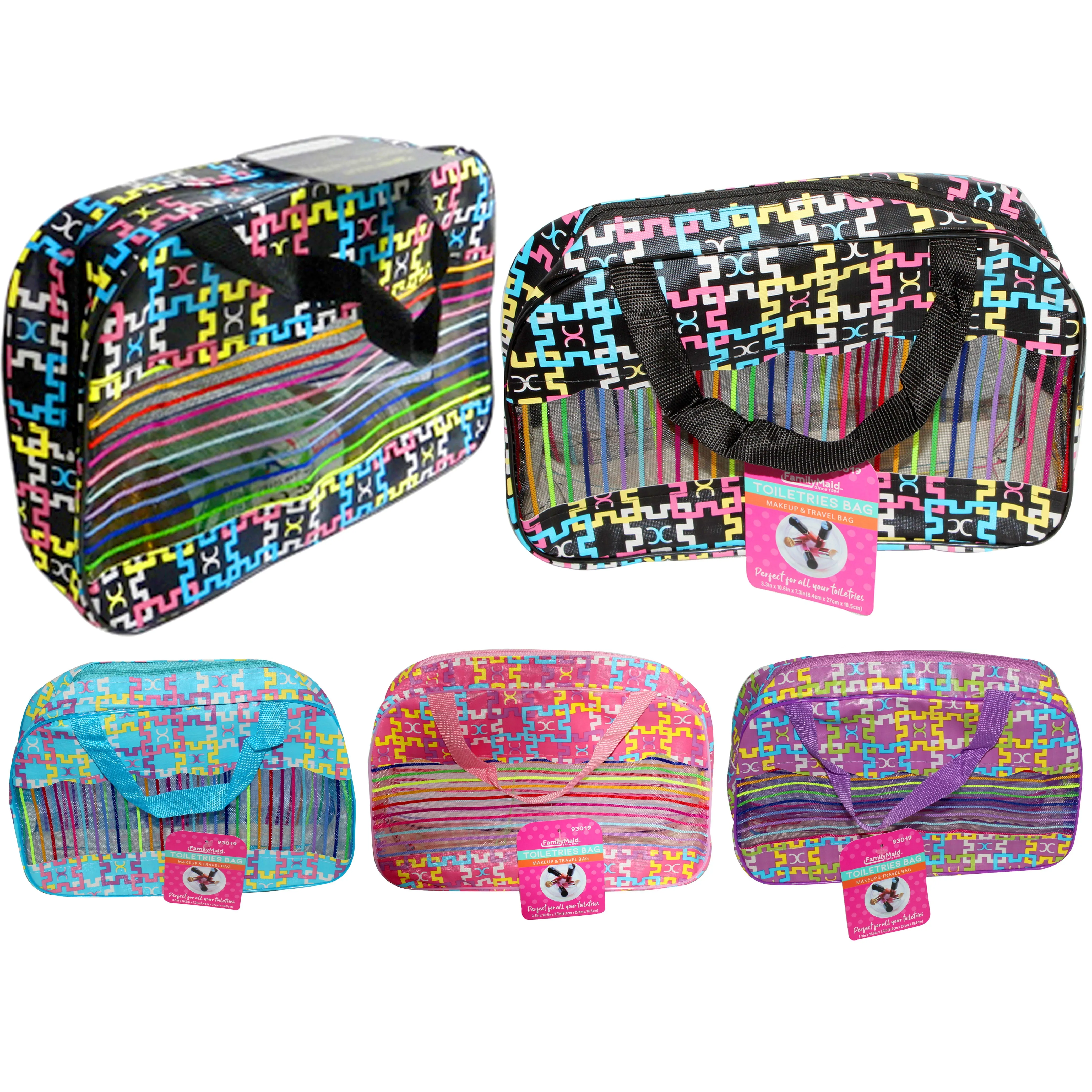 Toiletry Bag Travel Makeup Cosmetic Organizer Accessories Shampoo Carrying Pouch