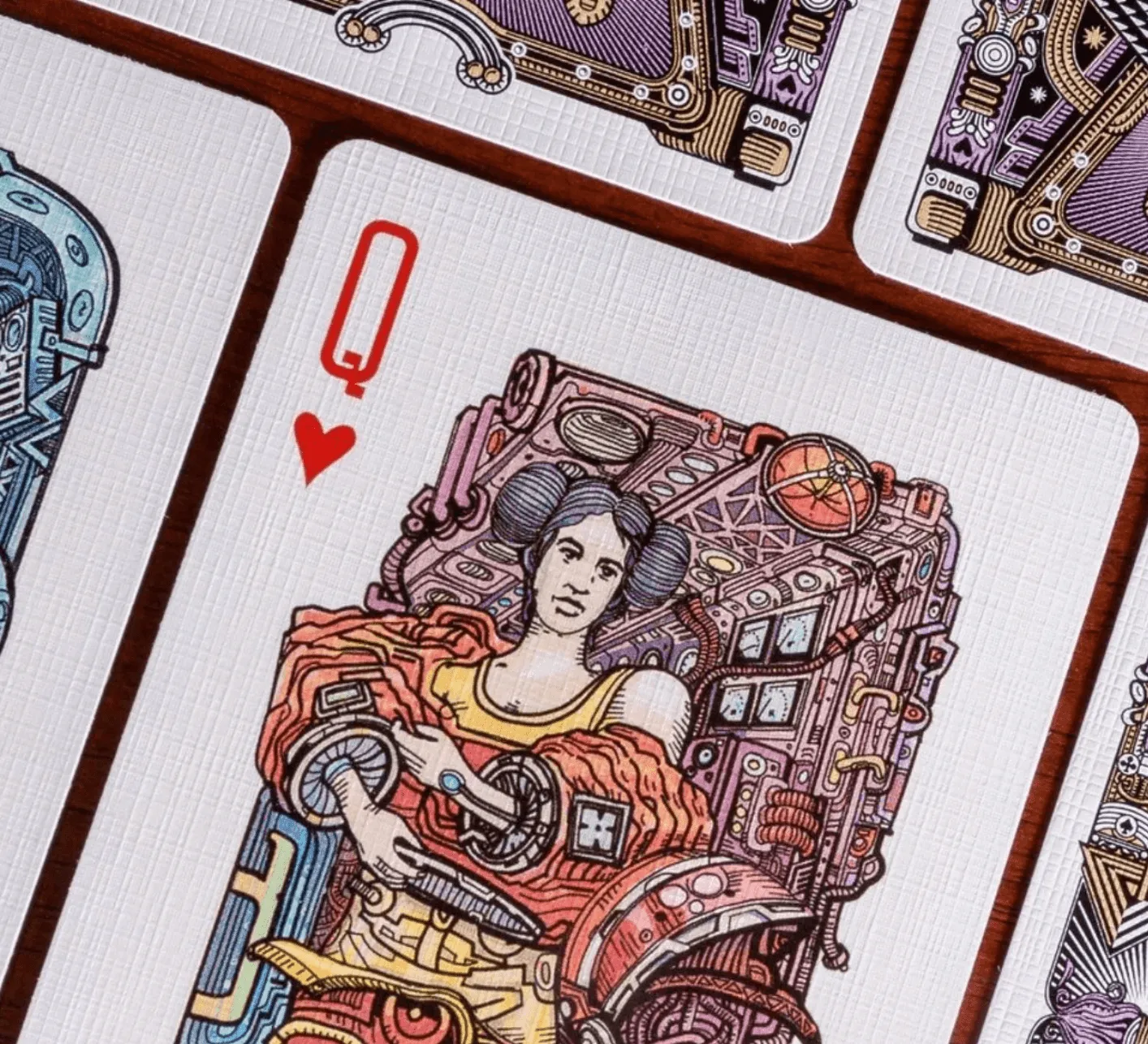 Vacuum Tube Space Playing Cards