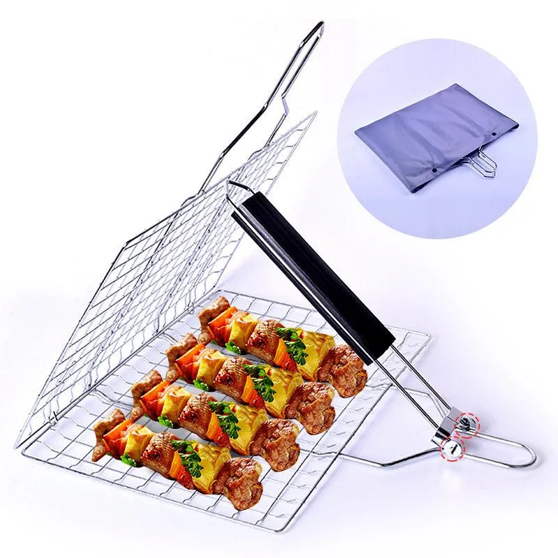 Versatile Stainless Steel BBQ Mesh