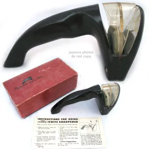 VINTAGE CUTCO HONING STONE KNIFE KNIVES SWORD Blade Blades SHARPENER SHARPENING TOOL TOOLS