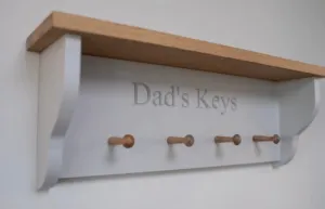 Wall Mounted Dad's Keys Rack