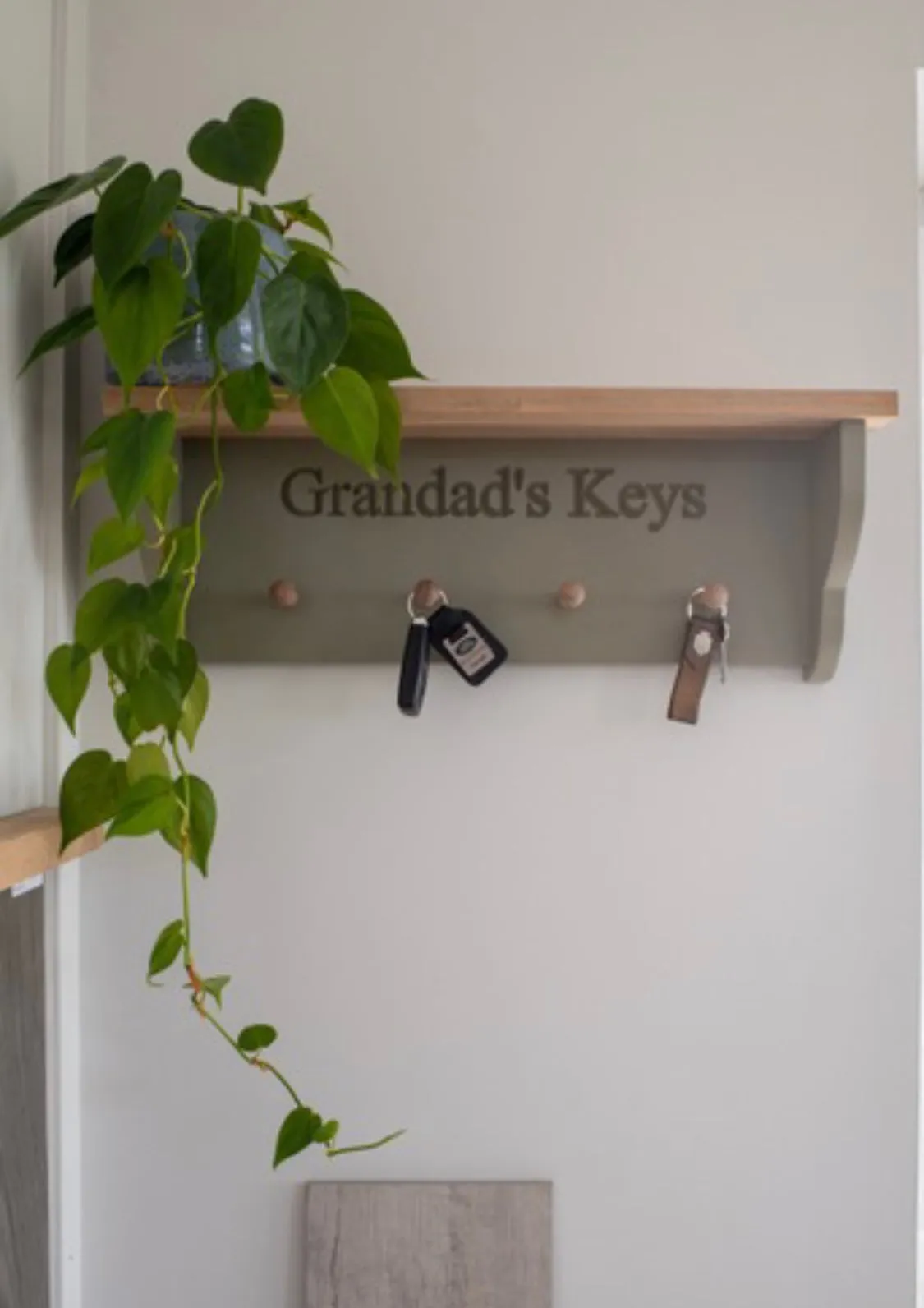 Wall Mounted Dad's Keys Rack