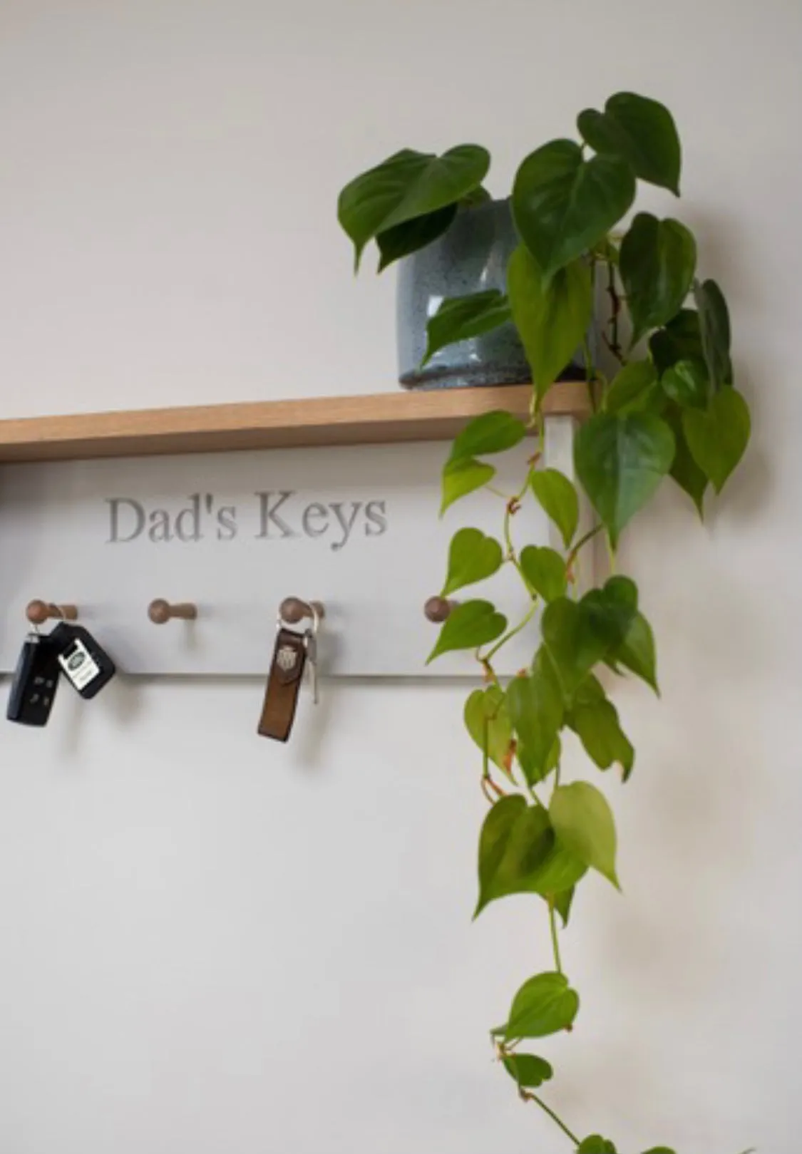Wall Mounted Dad's Keys Rack