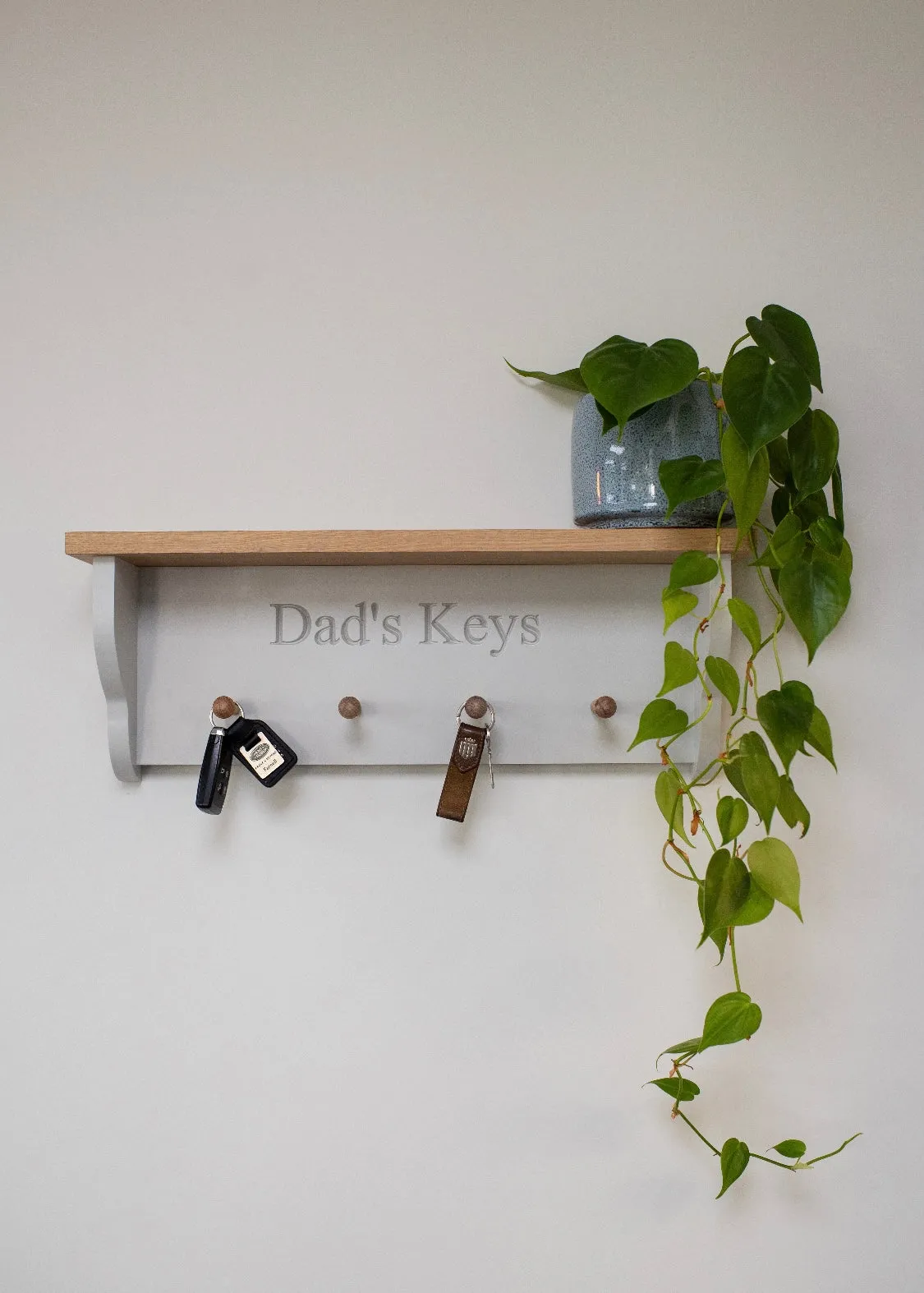 Wall Mounted Dad's Keys Rack