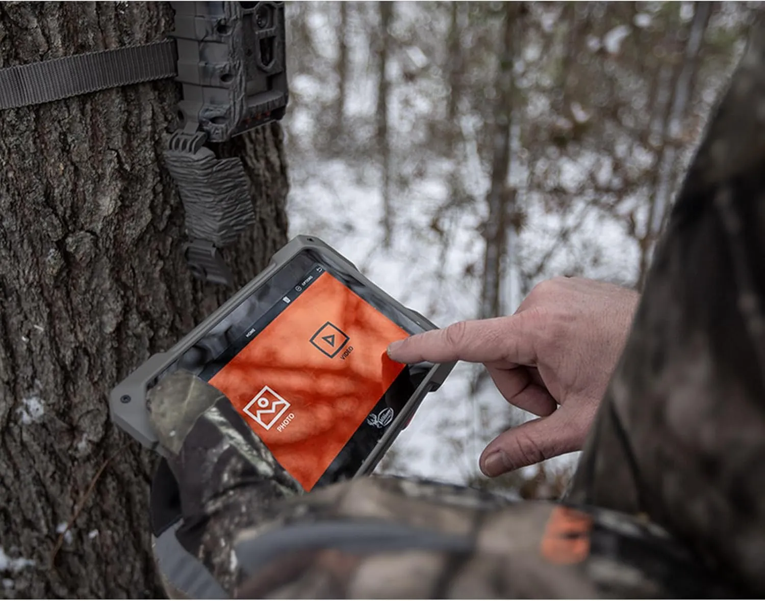 Wildgame Innovations SD Card Reader for Trail Camera Viewing, Compatible with Apple & Android